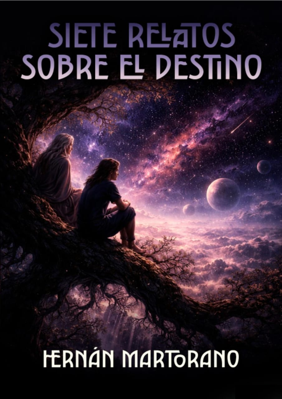 Portada de Siete relatos sobre el destino, de Hernán Martorano